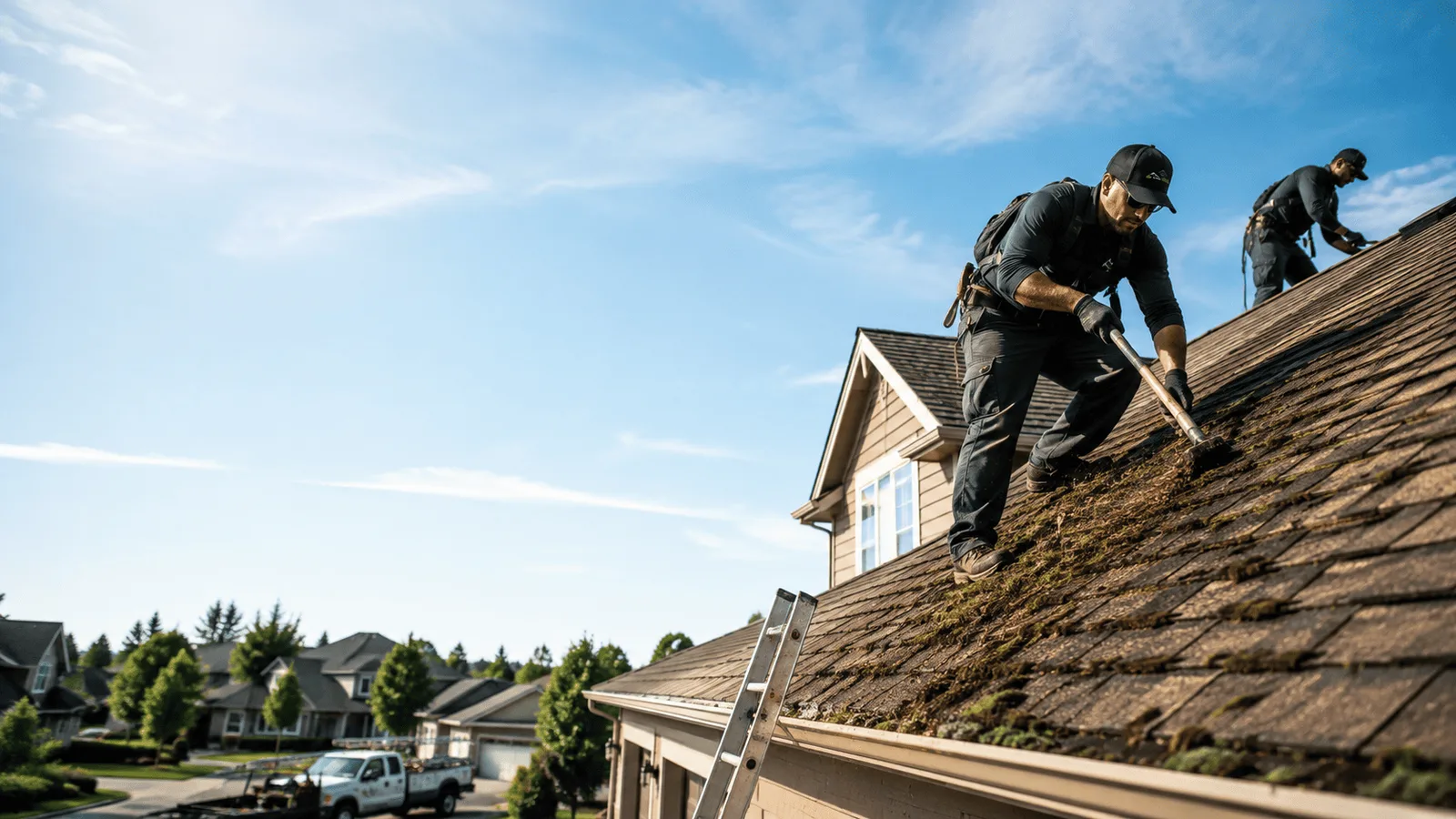 Roof Moss Removal in Inland, NE near me